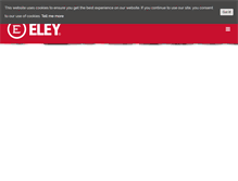 Tablet Screenshot of eley.co.uk